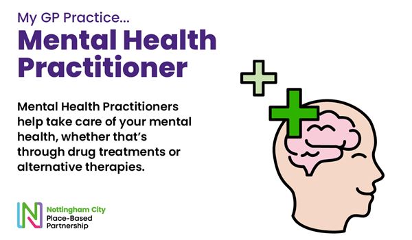 Mental health practitioners help take care of your mental health, whether that's through drug treatments or alternative therapies