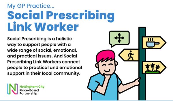 Social prescribing is a holistic way to support people with a wide range of social, emotional, and practical issues